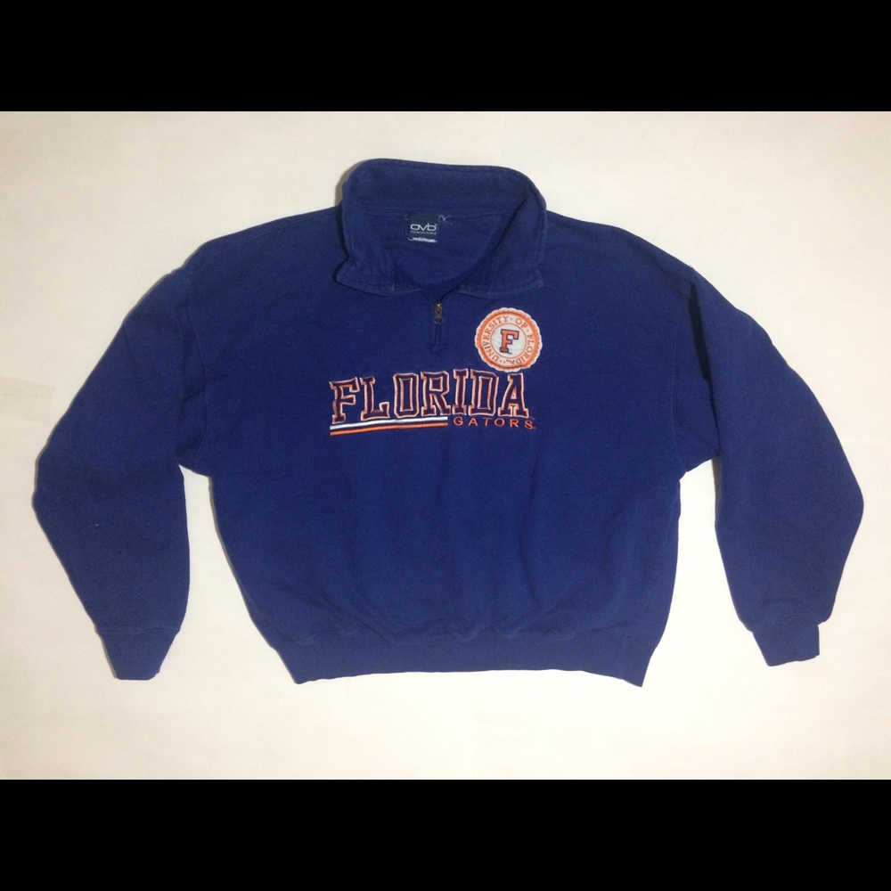 Florida Gators Vintage Mens Medium 1/4 Zip